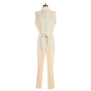 Noli Sleeveless Off-white Jumpsuit